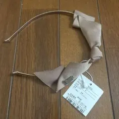 LANVIN en Bleu カチューシャ リボン ベージュ