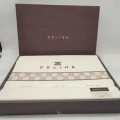 ⑦セリーヌ　CELINE タオルシーツ 140×240cm 綿100% 日本製のサムネイル