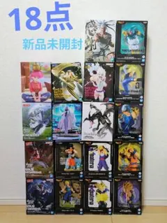 プライズ品　新品未開封　まとめ売り　ドラゴンボール　ナルト　など　ジャンプ系