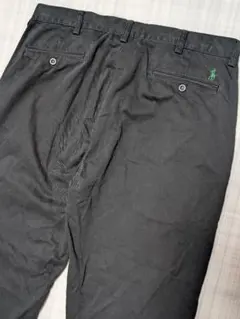 90s ラルフローレン ポロチノ チノパン suffield pant 黒 36