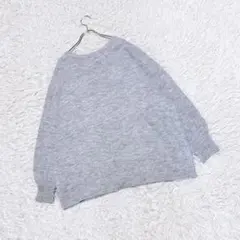【earth music & ecology】　リブニット　（Ｆ）　セーター