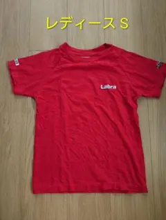 Labrador Retriever 赤色Tシャツ レディースSのサムネイル