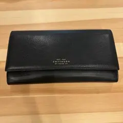 よっしー様専用 SMYTHSON(スマイソン)／長財布 ネイビーワインレッド
