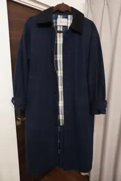 BEAMS LIGHTS ロングコート ネイビー