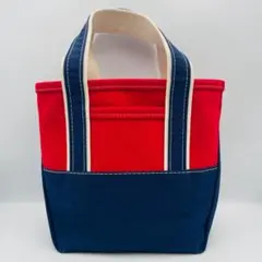 L.L.Bean ボートアンドトートバッグ 赤/紺 0314K068