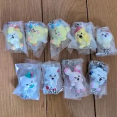 NIZOO つまんでつないでマスコット 8種セット