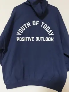 YOUTH OF TODAY パーカー　M ネイビー 2026年最新】youth of todayの人気アイテム - メルカリ
