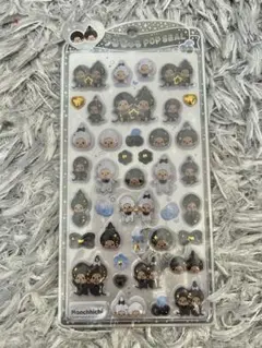 早い者勝ち！モンチッチ　うるちゅるポップシール　正規品　黒