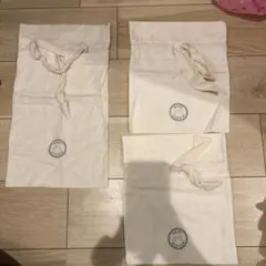 BABY ALEXIA コットン巾着 クリーム色のサムネイル