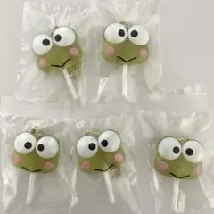 サンリオキャラクターズ カラフルキャンディチャーム　けろっぴ　５個