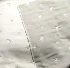 fuwara☆6重ガーゼ生地☆星☆月