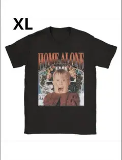 HOME ALONE Tシャツ XL ブラック