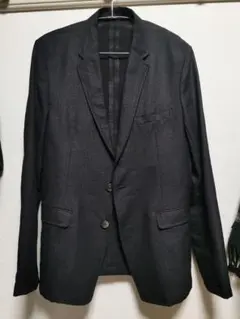 BG ファイブフォックス サマージャケット テーラードジャケット 薄手 黒