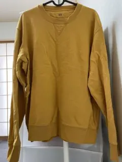 【UNIQLO】メンズトレーナー　XLイエロー