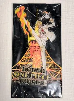 新品 ワンピース フィルムゴールド ビッグアクリルキーホルダー サンジ アクスタ