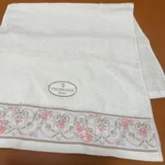 美品】Christian Dior 花柄刺繍 大判 バスタオル - メルカリ