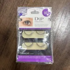 【新品未使用】D-UP Eyelashes 102 ストレート つけまつげのサムネイル