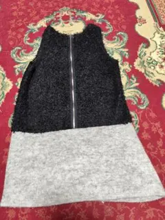 ニットミニワンピース