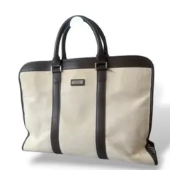 BURBERRY BLACK LABEL ビジネスバッグ キャンバス レザーのサムネイル
