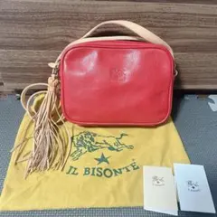 IL BISONTE(イルビゾンテ)♡ショルダーバッグ レッドのサムネイル