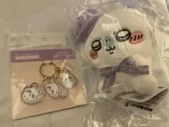 東京みやげ　モモンガ　お座りぬいぐるみ　3連アクリルチャーム