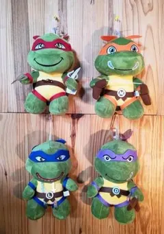 TMNT タートルズ ty ぬいぐるみ タグ付き 4個セット - メルカリ