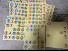 出席シール1126枚　アンパンマンごほうびシール　生き物　食べ物　乗り物