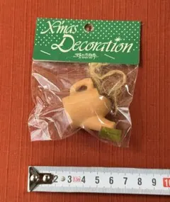 陶器製クリスマス装飾 約5.5cm