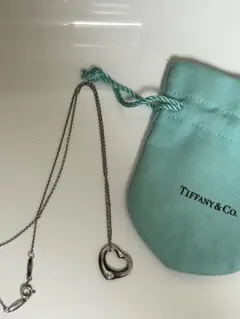 Tiffany & Co. オープンハート　ネックレス