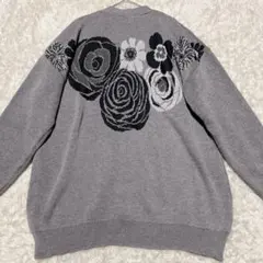 cambio 日本製 ドルマンカーディガン　柄