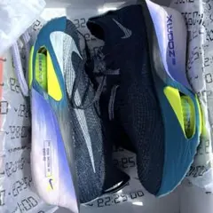Nike ZoomX アルファフライ3 ネイビー/イエロー