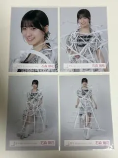櫻坂46 石森璃花 生写真4種コンプ Make or Break ジャケット
