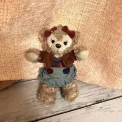 ディズニー シェリーメイ ぬいぐるみバッジ バレンタイン デニム 2016