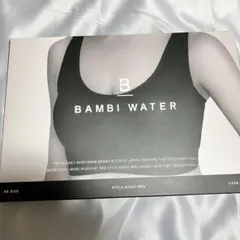 【匿名配送】BAMBI WATER ナイトブラ グリーン 育乳 ノンワイヤー