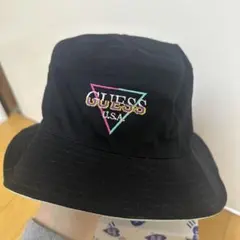 GUESS バケットハット リバーシブル