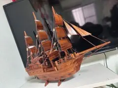 珍品!!木彫り 魚 ボトルシップ 置物 インテリア - メルカリ