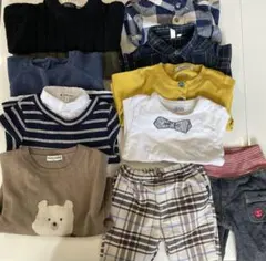 男の子 長袖 春秋冬服80.90.100 10点まとめ売り②