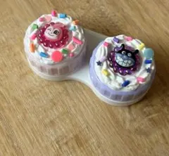 コンタクトケース　リメイク　ホイップデコ　新品♡