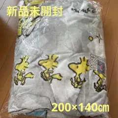 【新品未開封品】スヌーピー 大判ブランケット 200x140cm②