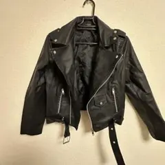 ブラックレザージャケット