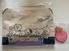 BT21 一番くじ おでかけサコッシュ ラバーチャーム SHOOKY