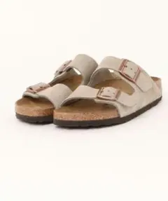美品】 ビルケンシュトック Arizona トープ taupe 26 - メルカリ