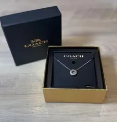 【正規品】COACH ネックレス シルバーカラー 中古品