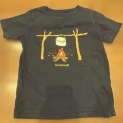mont-bell キッズ Tシャツ ダークグレー
