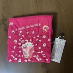 D.KELLY ポップコーン刺繍 エコバッグ　M