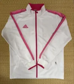 adidas ジャージ ホワイト×ピンク　未使用