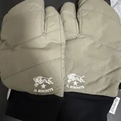 IL BISONTEミズノコラボフィンガーパデットミトン　S〜Mサイズ