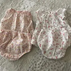 CORNEIUE フラワープリントセットアップ　2セット