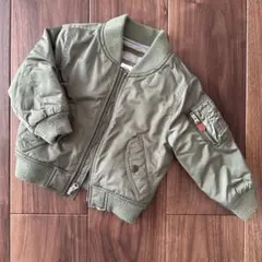 babyGAP MA-1ジャケット オリーブグリーン 95