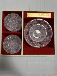 新品】HOYA クリスタルガラス皿 5客セット カットガラス 小判鉢 - メルカリ